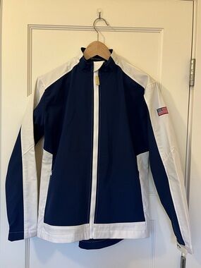 Microsoft Team USA Track Jacket • MGXFY12 • Full Zip Performance Jacket • M